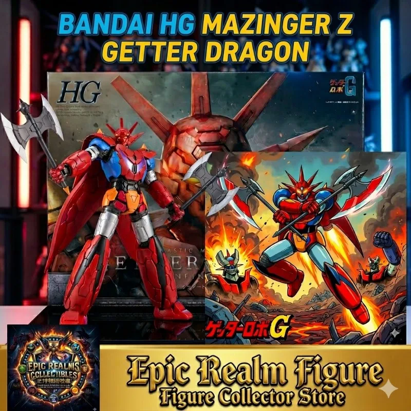 Model Kit Mazinger - バンダイ HG 1/144 マジンガーゼロ ゲッター ドラゴンゲッター
