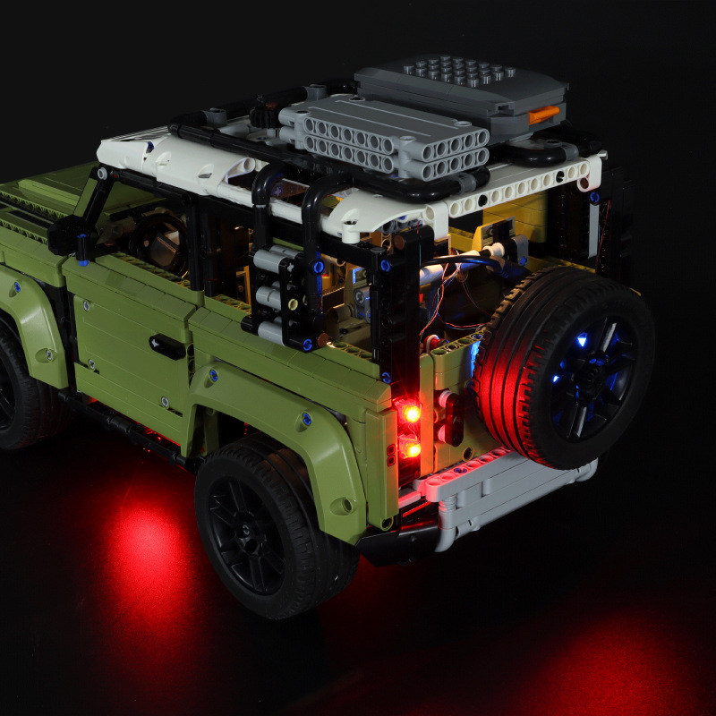 Model Kit Walmart - レゴ ディフェンダー カー 42110 ビルディングブロック用 LED