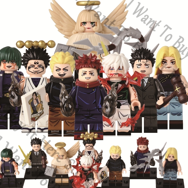 Model Kit Jujutsu Kaisen - アニメ呪術廻戦葉樹金次鳩ハナ弘美日暮月雲ゆきコスプレモデルアクションおもちゃピース一緒にガレージキット
