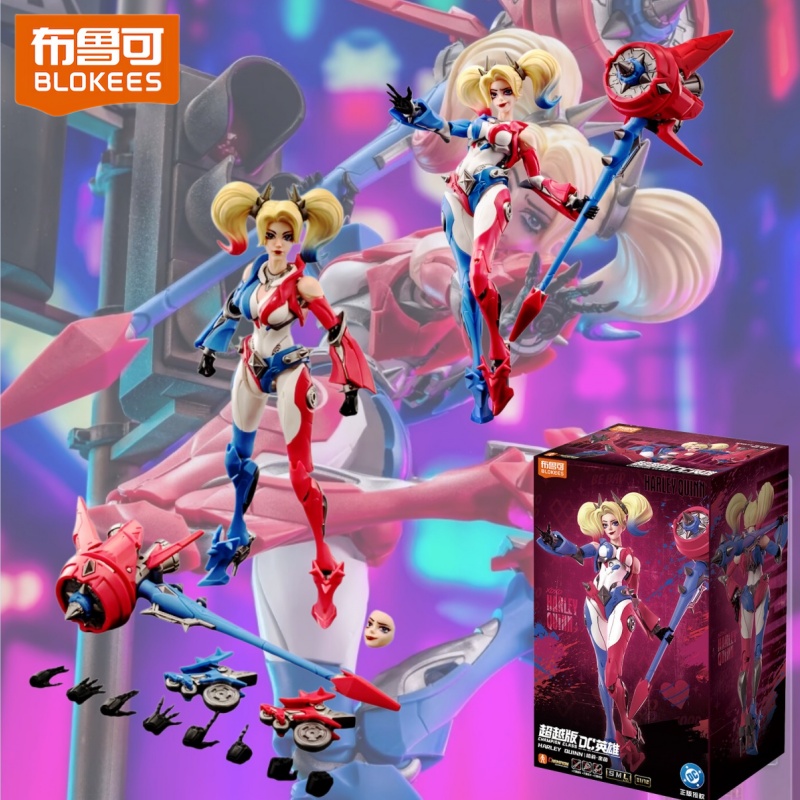 Model Kit Harley Quinn - 新しいブロックキーズDCスーパーヒーローハーレイ・クインチャンピオンクラス組み立て式ビルディングブロックコレクタブルアクションフィギュア玩具在庫あり