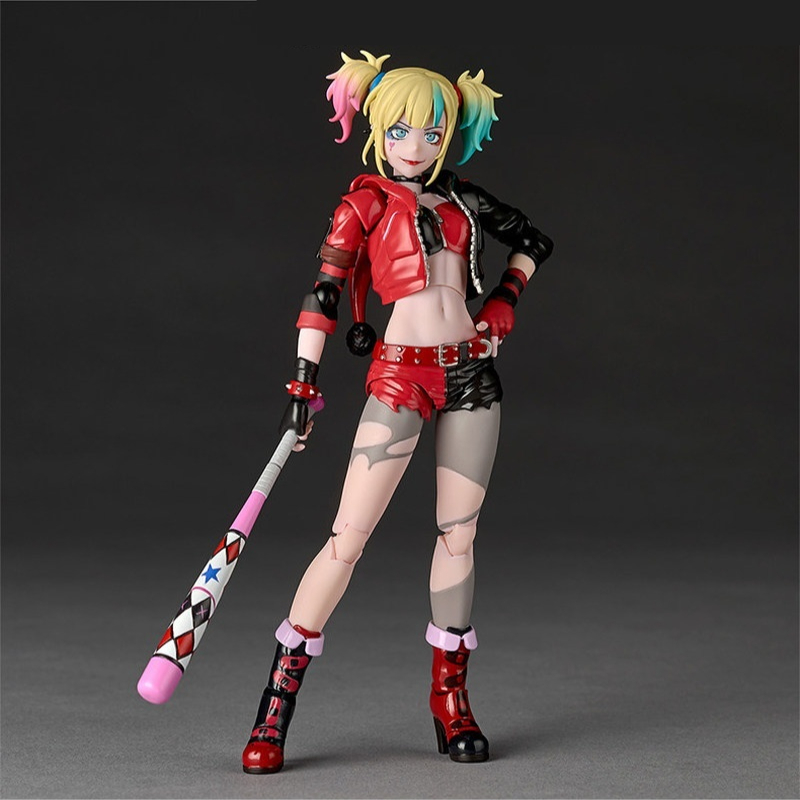 Model Kit Harley Quinn - アニメハーレークインアクションフィギュア PVC モデルキット自殺分隊グッズおもちゃデスクトップケース装飾誕生日ギフトグッズ