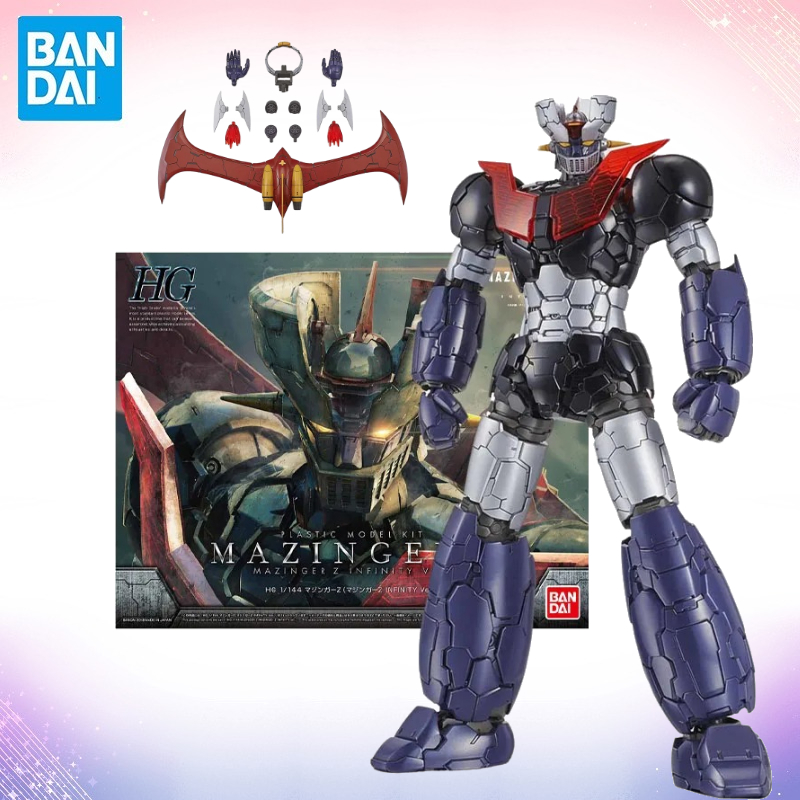 Model Kit Mazinger - 在庫ありバンダイオリジナル本物のフィギュアマジンガー Z モデルキットアニメフィギュア HG インフィニティコレクションアクションおもちゃおもちゃギフトギフト MVC