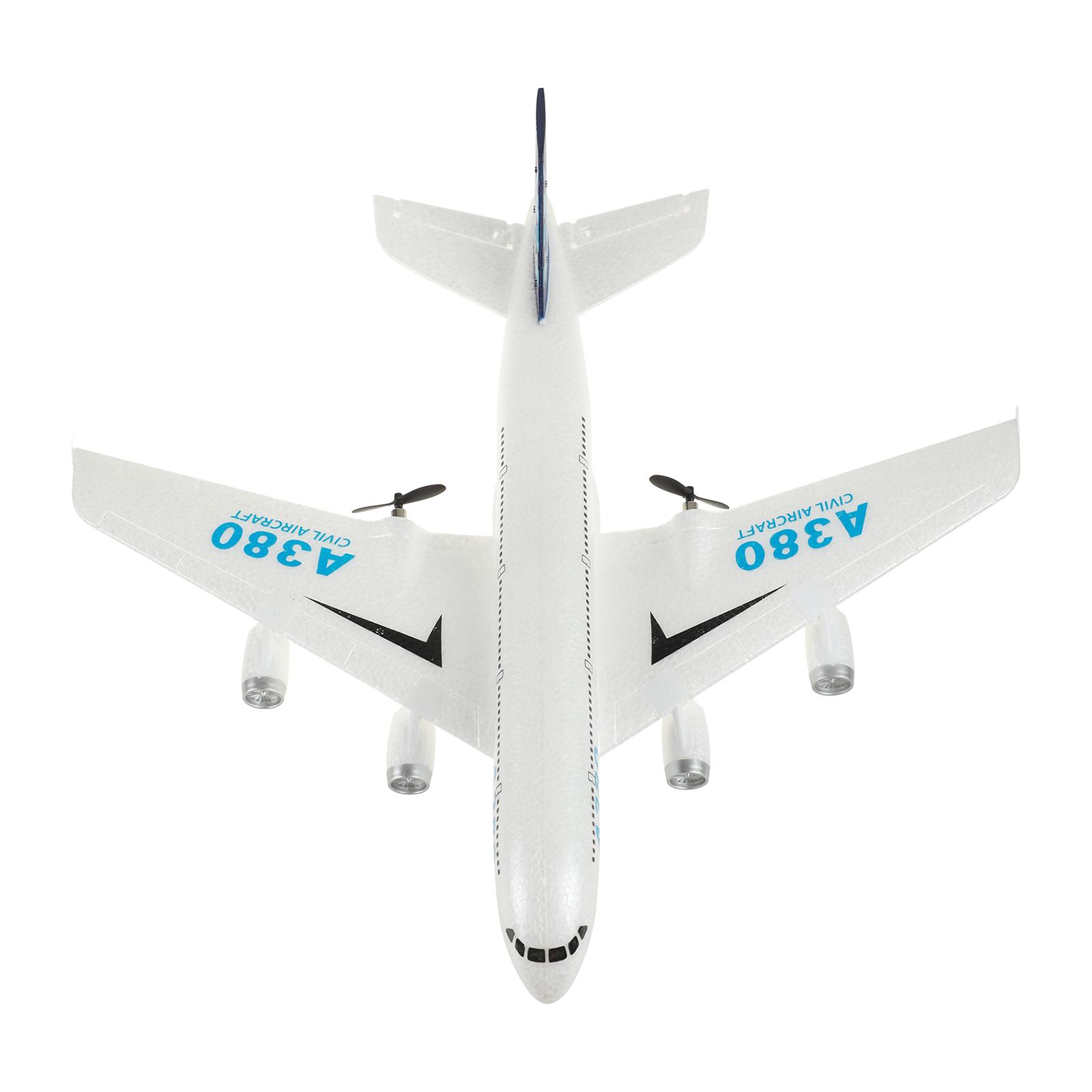 Model Kit Expert - シミュレーションEVA 4チャンネルRC航空機モデル 2.4Gグライダー Z54 エアバスA380 飛行機
