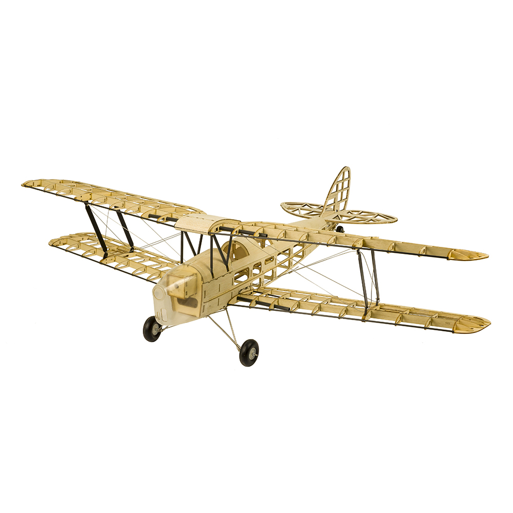 Model Kit Expert - DWホビー S19 980mm翼幅 タイガーモス RC飛行機モデル バルサ材飛行機キット