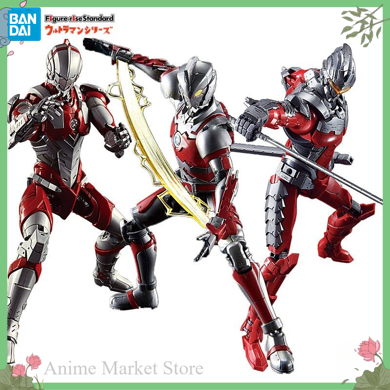 Model Kit Ultraman - 在庫あり本物のバンダイ FRS 1/12 ウルトラマンスーツ組立モデルキットゼロセブンティガタロアニメグッズディスプレイ装飾品装飾