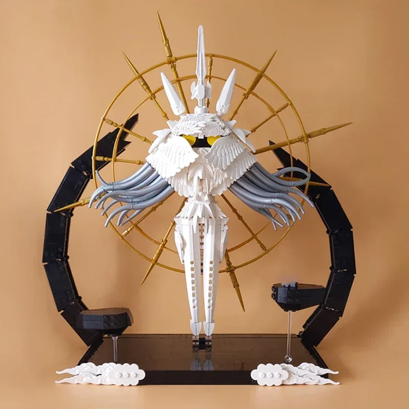 Model Kit Knight - 人気のゲーム天使モデル Moc ビルディングレンガ中空騎士技術モジュラーブロックギフトクリスマスおもちゃ DIY セットアセンブリ
