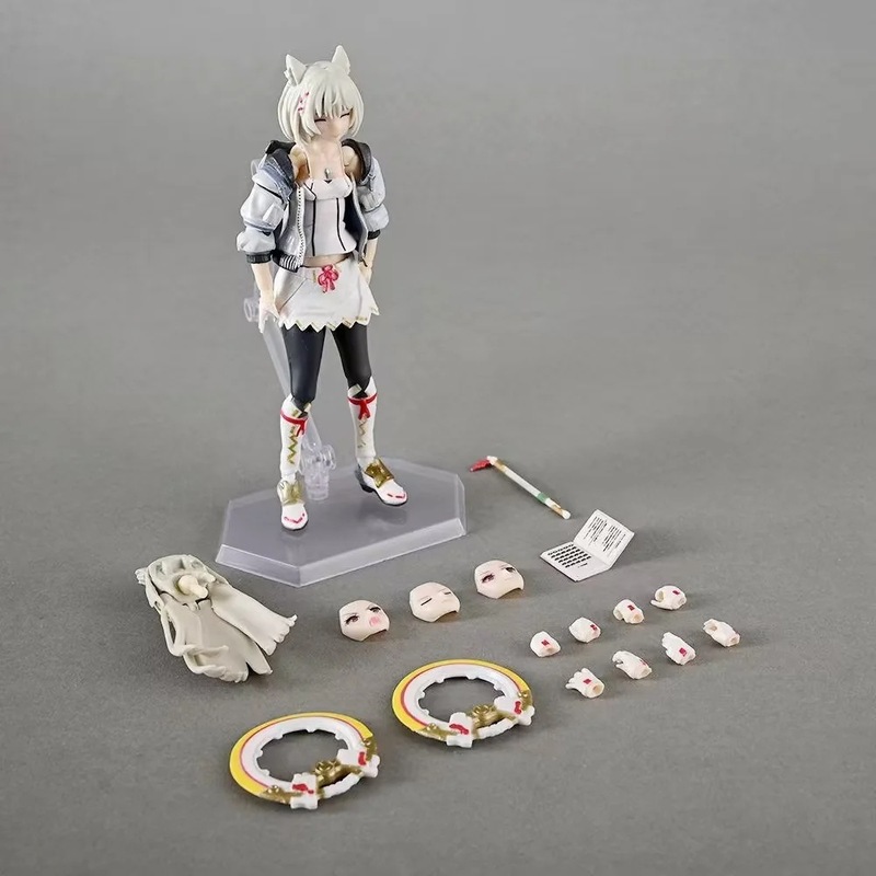 Model Kit Xenoblade - ゼノブレイドクロニクルズ 3 No 603 ミオ関節可動アクションフィギュア箱入りコレクタブルフィギュア Pvc