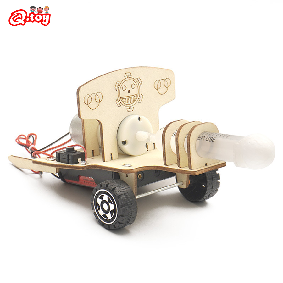 Model Kit Walmart - DIY 科学おもちゃ実験ツールキット空気砲モデル物理学空気圧縮学習子供知育玩具スクール供給