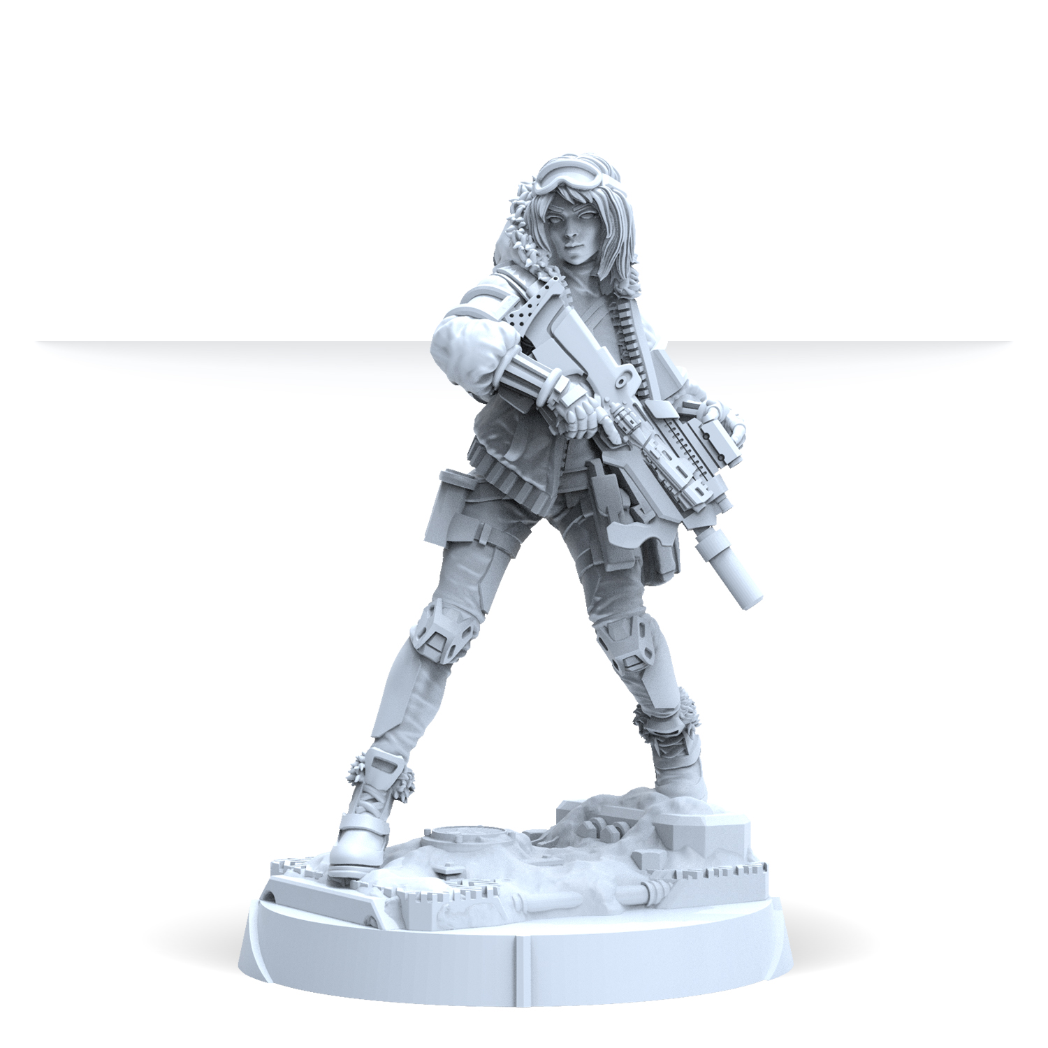 Model Kit Knight - モデルキット レジンキット インフィニティ NA2 オクタヴィア・グリムドティア 未組み立て彫刻模型