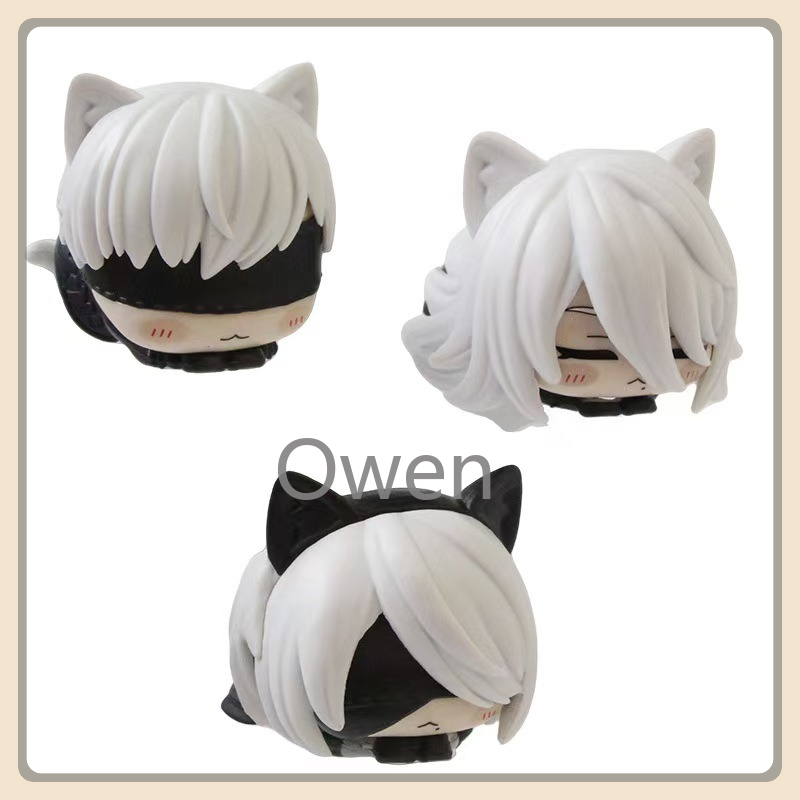 Model Kit Nier Automata - 9S アニメゲームミニニーア: オートマタフィギュアヨルハタイプ A2/2B フィギュア Q