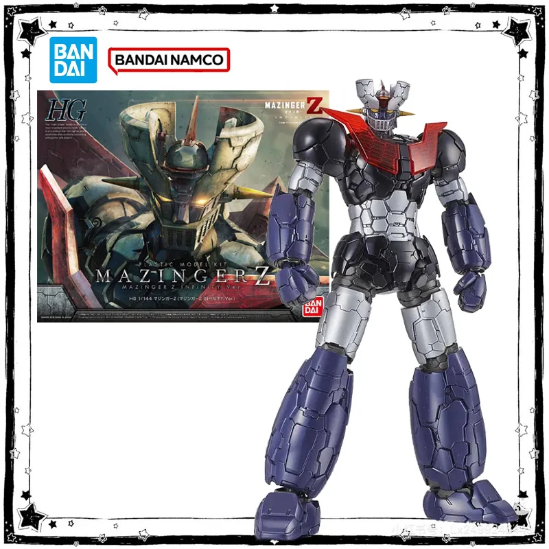 Model Kit Mazinger - オリジナル本物のバンダイ HG 1/144 マジンガー Z インフィニティフィギュアマジンガー