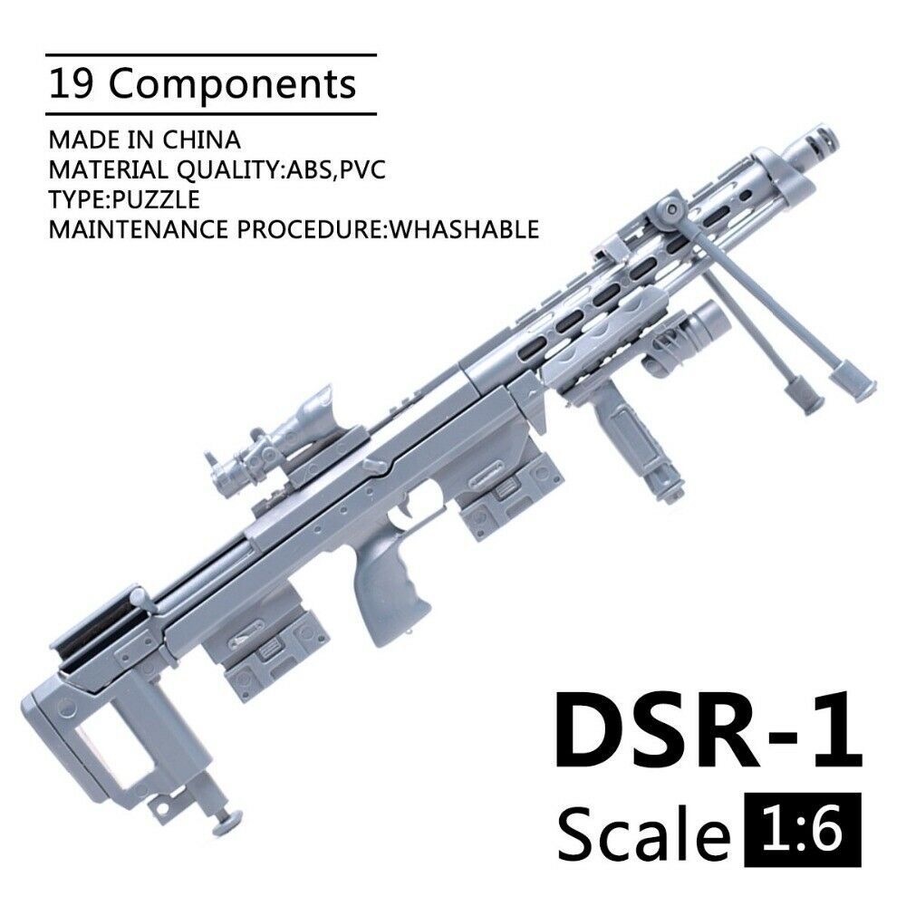 1/6スケール DSR1ライフル銃モデル 組み立てパズル ビ - Model Kit Weapons のレビューと価格