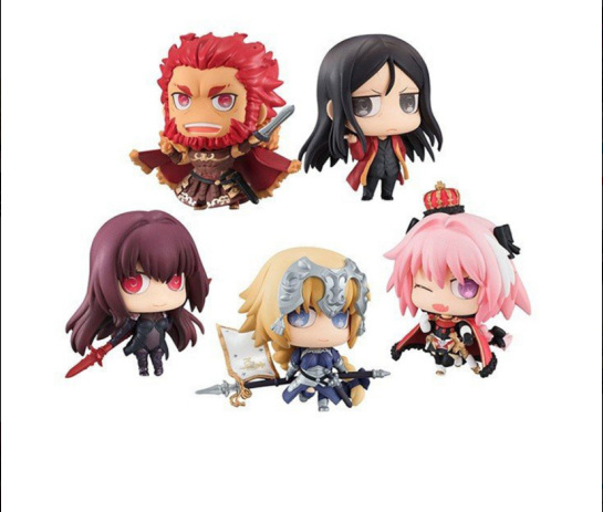 子供のためのPVCアクションフィギュア,5ピース/セットおも - Model Kit Xenoblade のレビューと価格