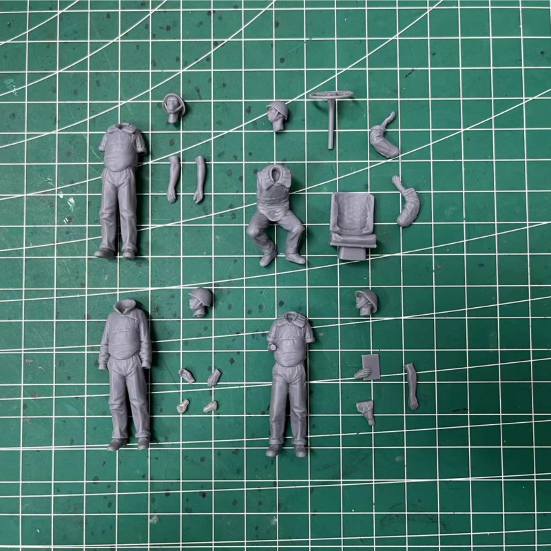 樹脂フィギュアキットモデルキット,4人,組み立てられていない - Model Kit Knight のレビューと価格