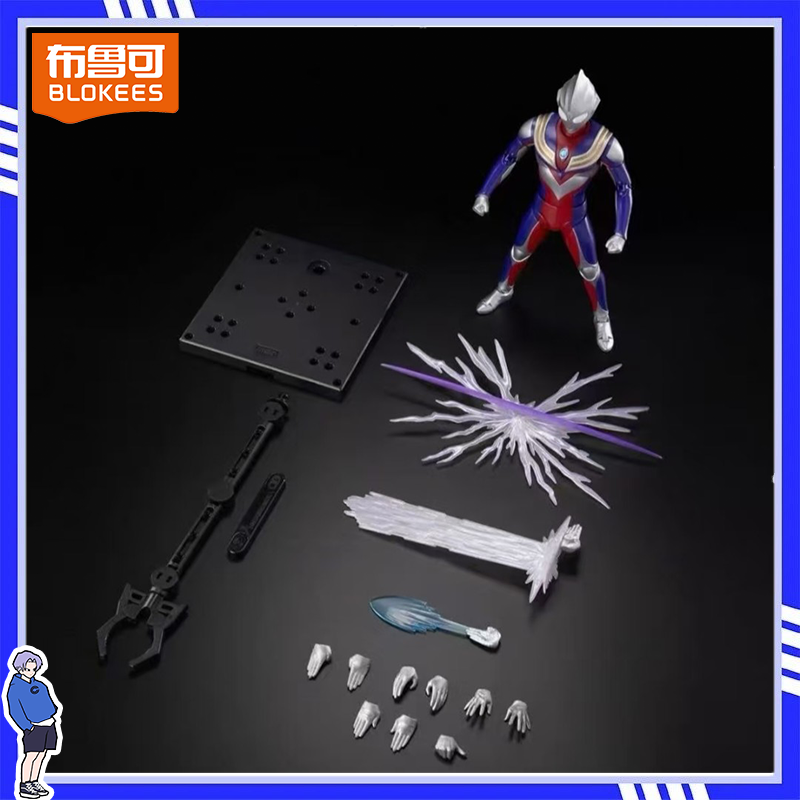 新しいブロキーズ伝説版ウルトラマンティガ組み立てモデルおもち - Model Kit Ultraman のレビューと価格