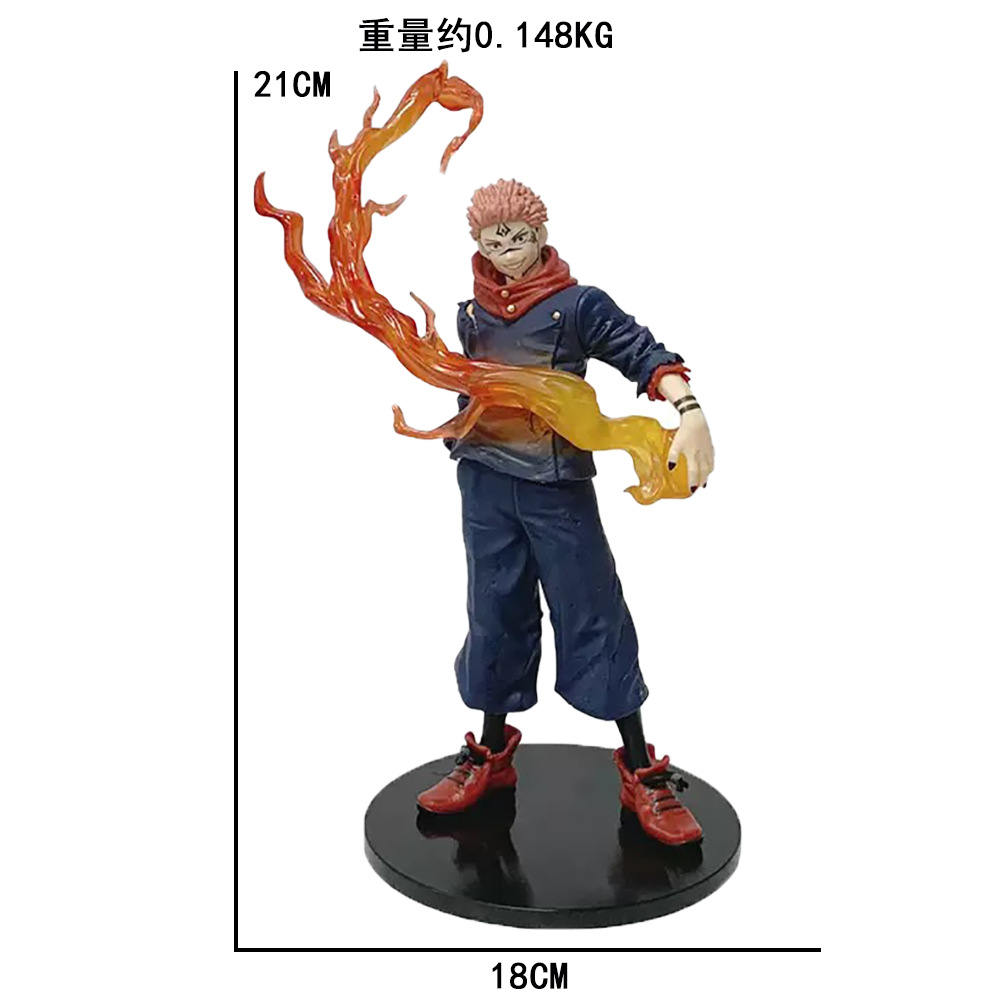 ホットアニメ「呪術廻戦」のイタドリユウジのPVC製スタティッ - Model Kit Jujutsu Kaisen のレビューと価格