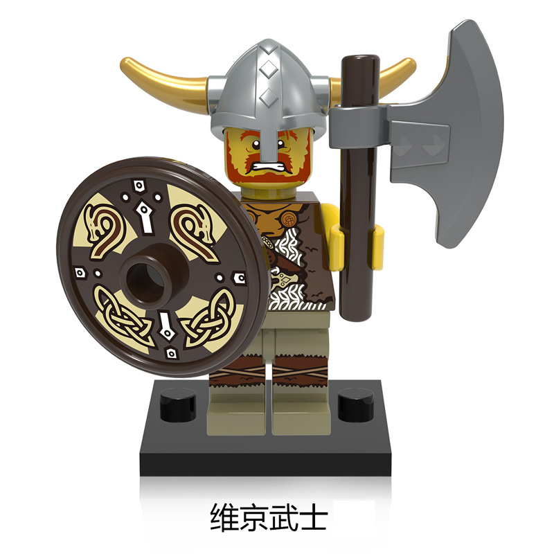 MOC 中世の城騎士シリーズ ビルディングブロック 軍事戦士 - Model Kit Knight のレビューと価格