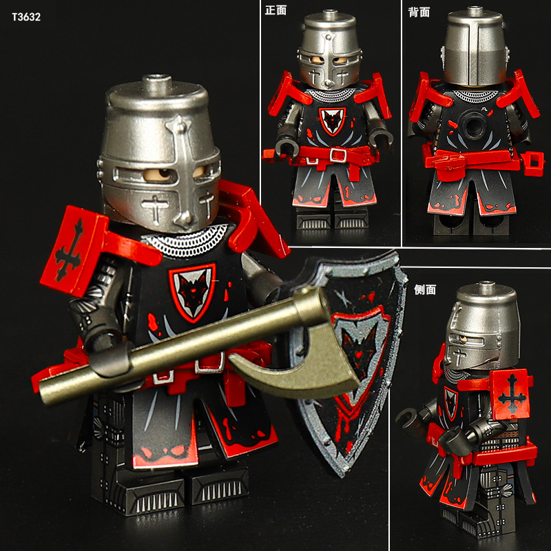 ST3631-3636 中世の火竜影騎士組み立てブロックおも - Model Kit Knight のレビューと価格