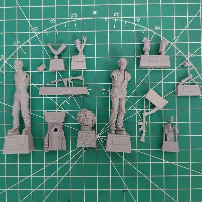 レジン製のミニチュアフィギュア,1/35スケールのモデルキッ - Model Kit Knight のレビューと価格