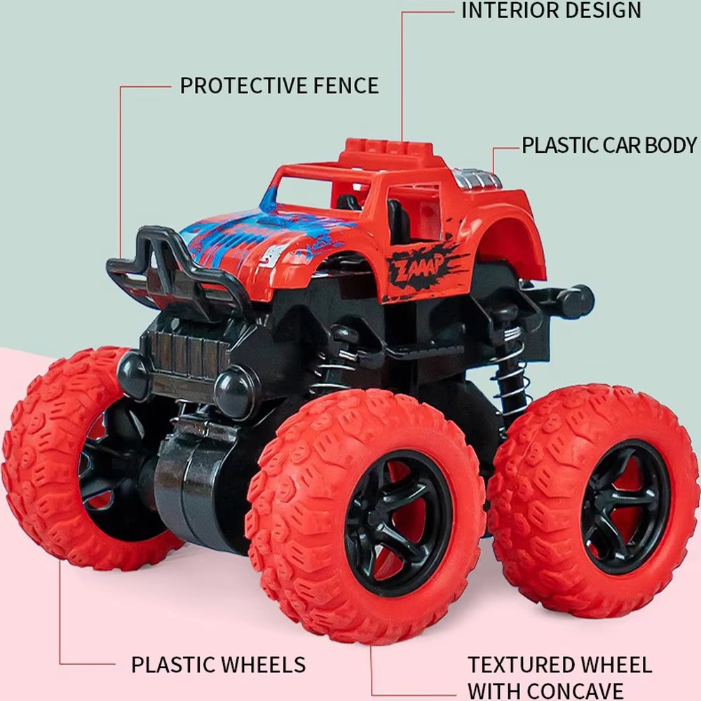 ホットトイズ カーモンスタートラック 四輪駆動車 スタントダ - Hot Wheels Car Monster Trucks のレビューと価格