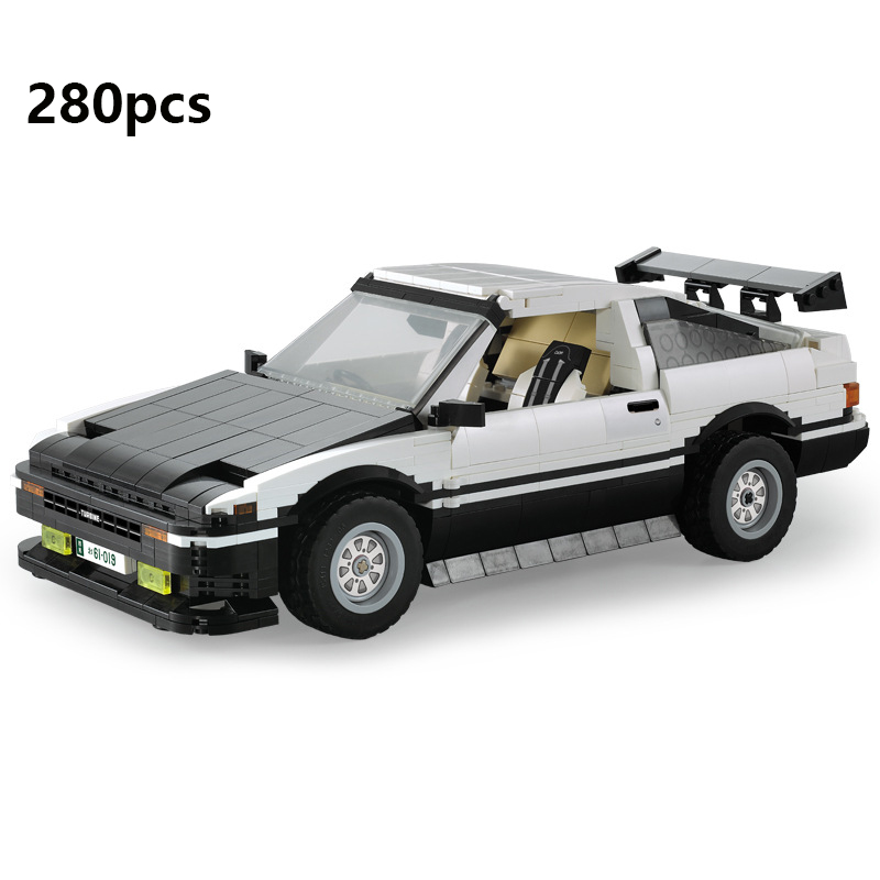 カダ イニシャルD レーシングカー ブロックモデル 組み立て - Model Kit Initial D のレビューと価格