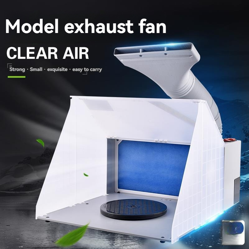 ポータブルエアブラシ塗装スプレーブースキット、LEDライトチ - Youtube Model Kit のレビューと価格