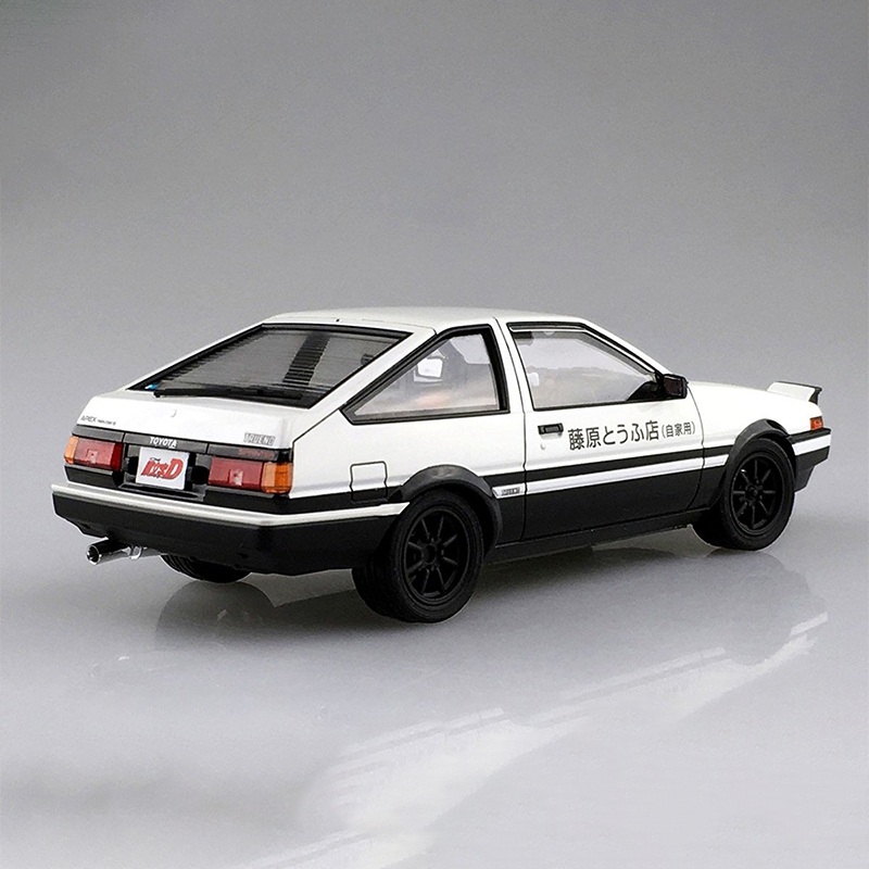 静的組み立てカーモデル Aoshima-05960 1/24 - Model Kit Initial D のレビューと価格