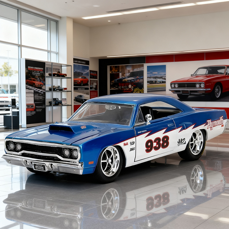 JADA 1:24 プリムス ロードランナー 1970 合金 - Model Kit Mustang のレビューと価格
