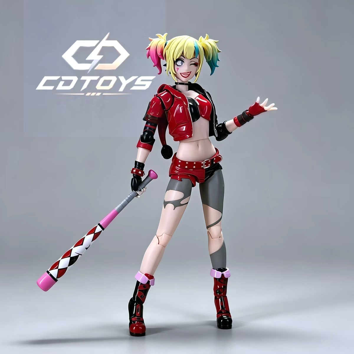 新CDトイズ ハーレイ・クイン アニメアクションフィギュア  - Model Kit Harley Quinn のレビューと価格
