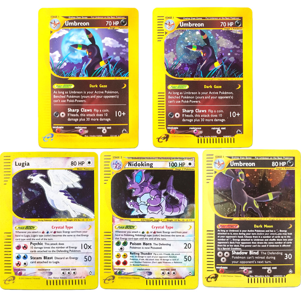 DIY PKM カード e-カード アクアポリス ルギア ア - Model Kit Umbreon のレビューと価格