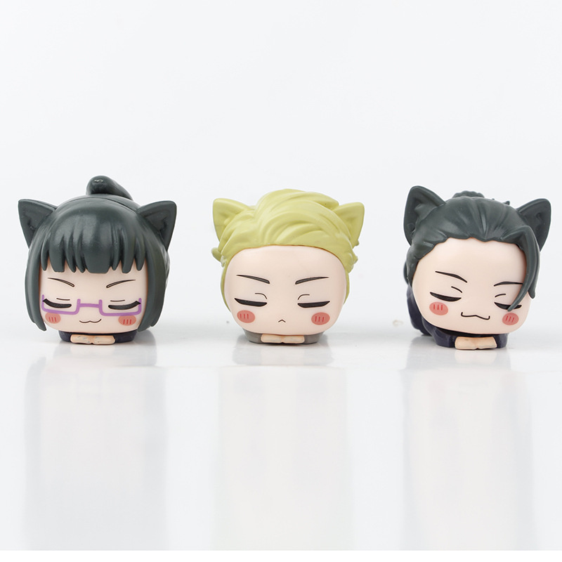 5cmアニメ呪術廻戦猫睡眠姿勢ゲト修爾パンダ鳴海健藤喰メグミ - Model Kit Jujutsu Kaisen のレビューと価格