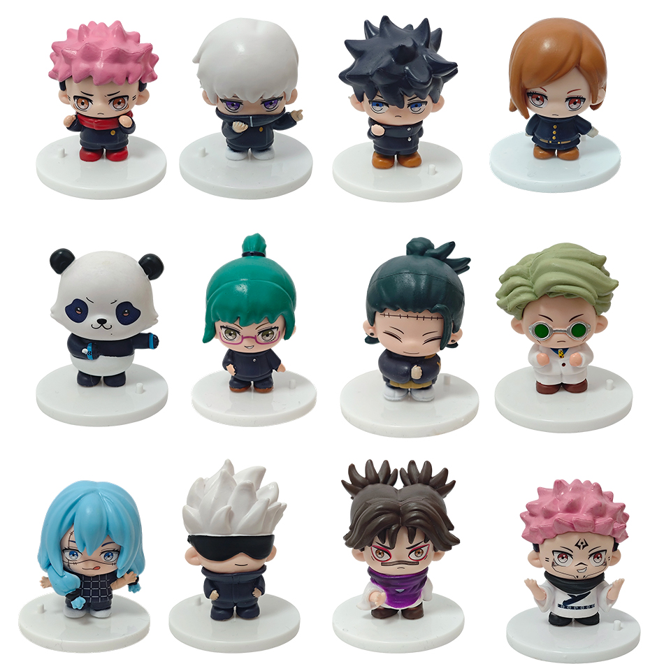 6個セット 7cm 呪術廻戦 アニメアクションフィギュア 五 - Model Kit Jujutsu Kaisen のレビューと価格