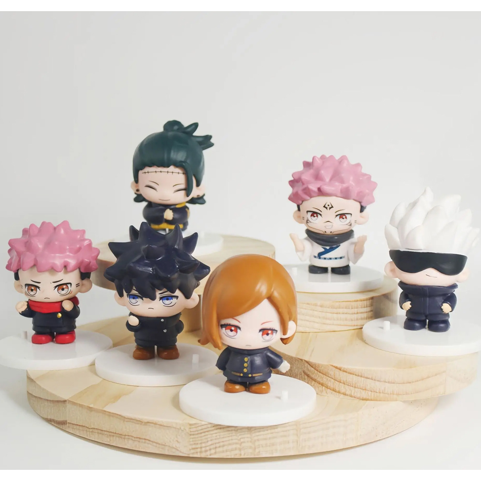 6個セット 7cm 呪術廻戦 アニメアクションフィギュア 五 - Model Kit Jujutsu Kaisen のレビューと価格