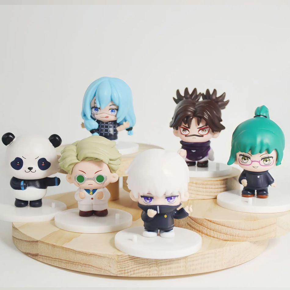 6個セット 7cm 呪術廻戦 アニメアクションフィギュア 五 - Model Kit Jujutsu Kaisen のレビューと価格