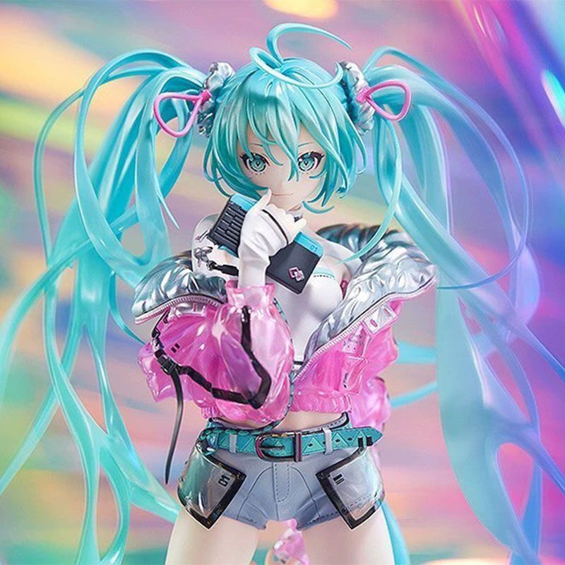 三矢山舞初音ミクツインテールフィギュア、可愛いアニメガール車 - Model Kit Anime のレビューと価格