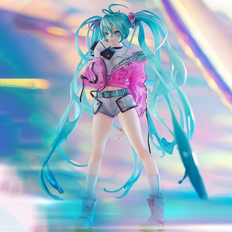 三矢山舞初音ミクツインテールフィギュア、可愛いアニメガール車 - Model Kit Anime のレビューと価格