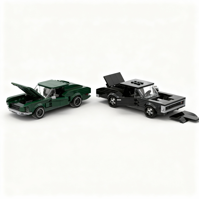 583ピース MOCシティチャンピオンズ スーパーカー ブリ - Model Kit Mustang のレビューと価格