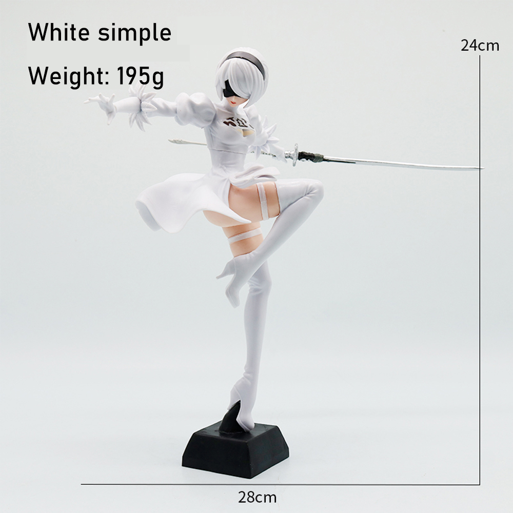 No.2 タイプB 黒/白Ver. アニメフィギュアコレクタ - Model Kit Nier Automata のレビューと価格