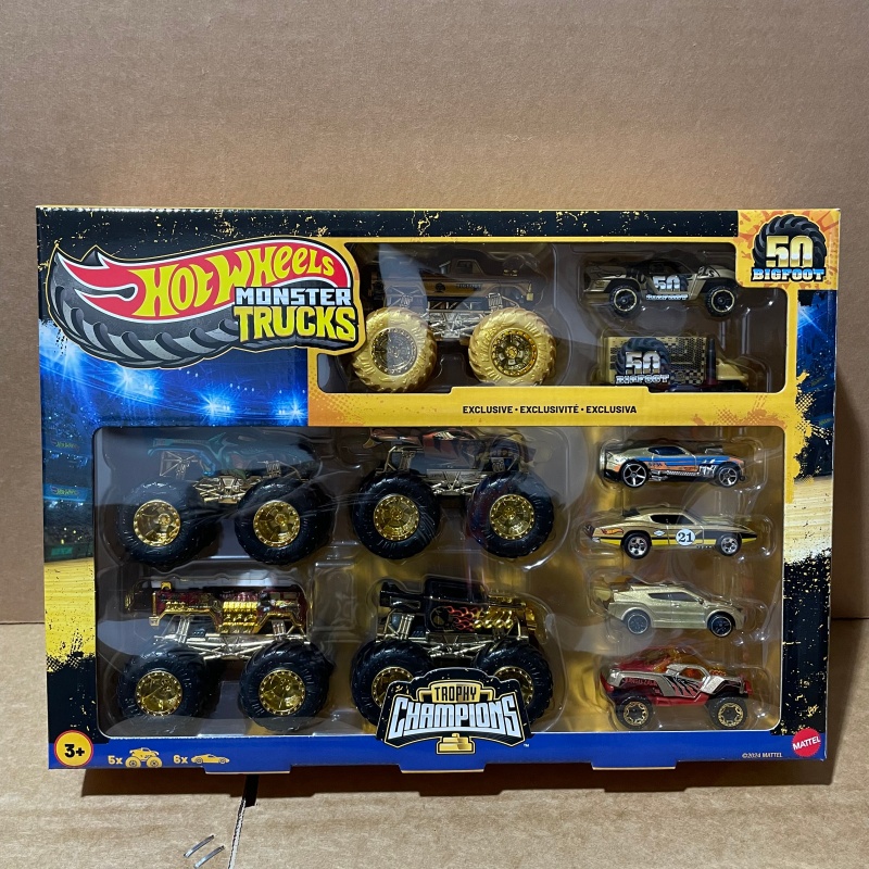 ホットウィール モンスタートラック トロフィーチャンピオンズ - Hot Wheels Car Monster Trucks のレビューと価格