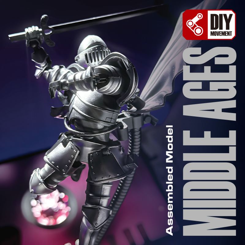中世騎士多関節可動DIYアクションフィギュア武器戦士ロボット - Model Kit Knight のレビューと価格