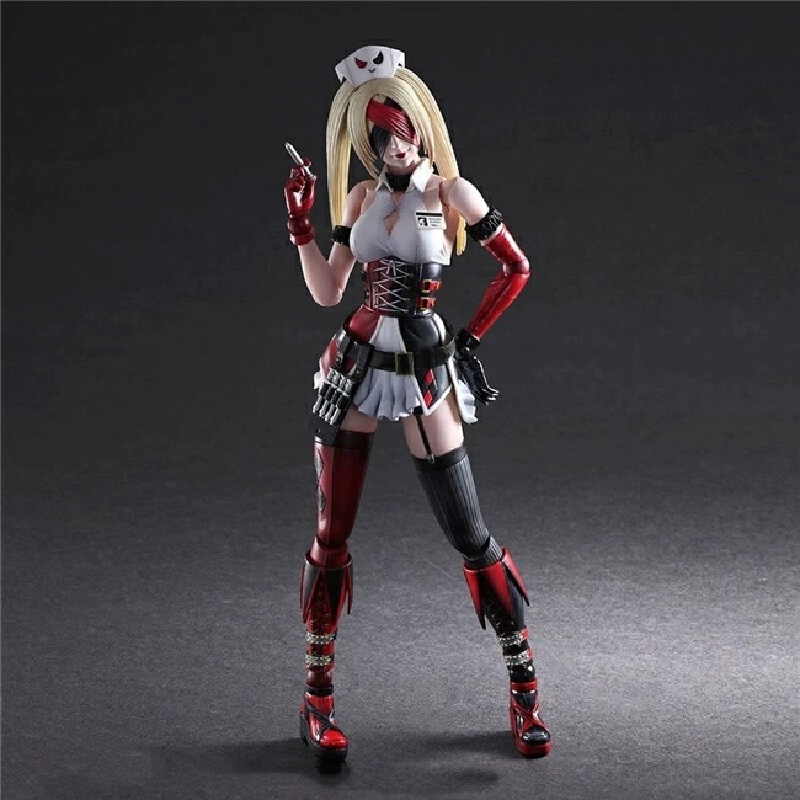 プレイアーツ クイン アクションフィギュア DC 可動式コレ - Model Kit Harley Quinn のレビューと価格