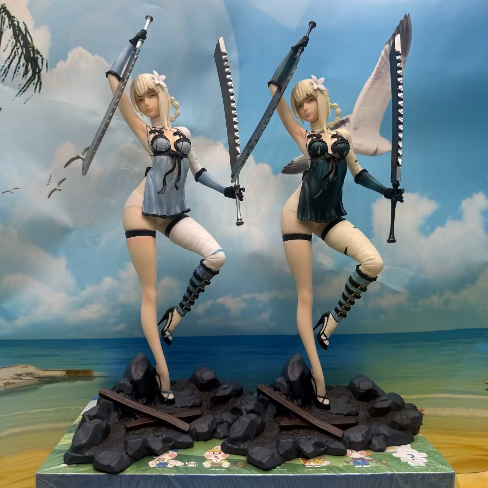 新しいアニメカインフィギュアニーリーリプリカントフィギュアア - Model Kit Nier Automata のレビューと価格