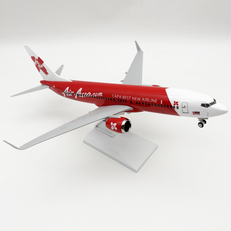 30cm おもちゃの飛行機モデル アジア航空 B737 ダイ - Model Kit Resin のレビューと価格