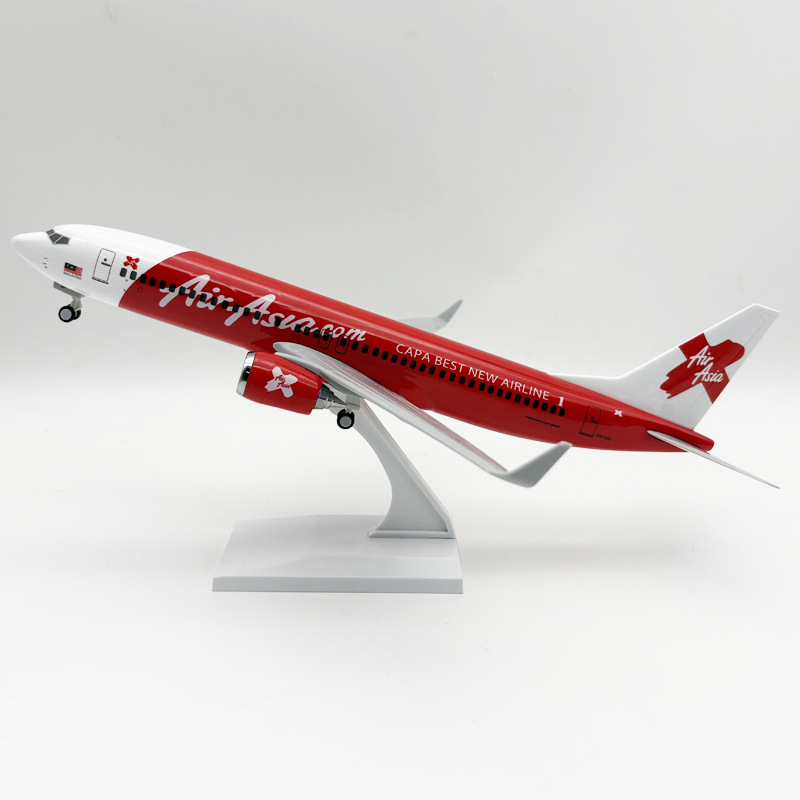 30cm おもちゃの飛行機モデル アジア航空 B737 ダイ - Model Kit Resin のレビューと価格