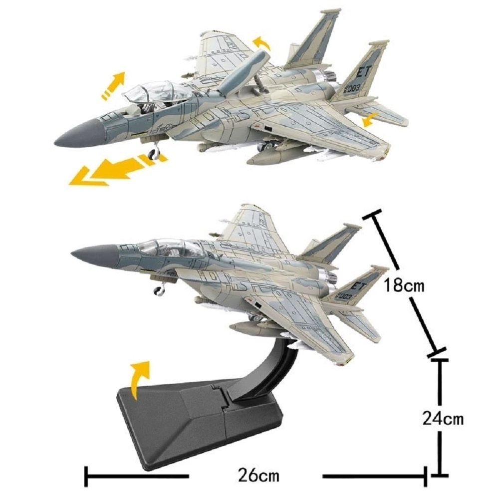 新しい 1/72 F-15 イーグル クイックビルドモデルキ - Model Kit Quick のレビューと価格