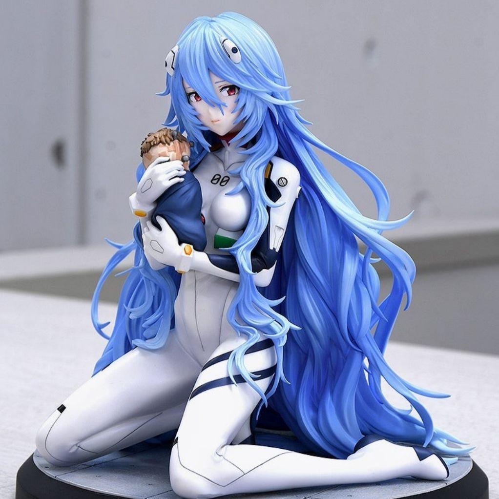 綾波レイの跪く姿のフィギュア - 新世紀エヴァンゲリオン 長 - Model Kit Evangelion のレビューと価格