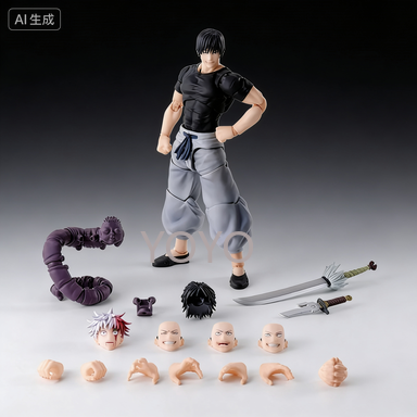 オリジナルBANDAI 呪術廻戦 アニメ 伏黒甚爾 S.H. - Model Kit Jujutsu Kaisen のレビューと価格