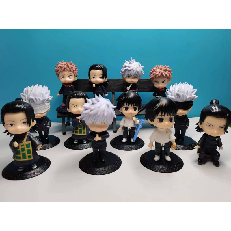 12 ピース/セットアニメ呪術廻戦フィギュアモデルおもちゃ  - Model Kit Jujutsu Kaisen のレビューと価格